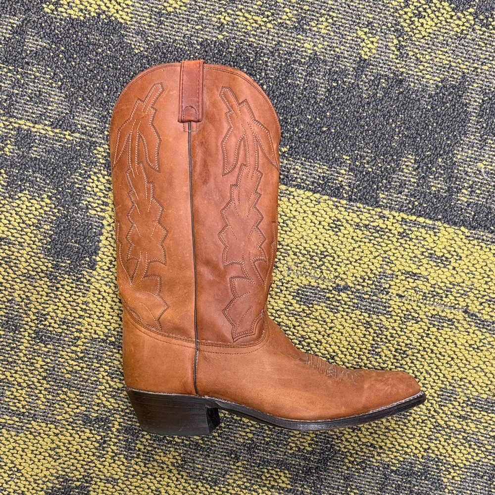 Dan Post Tan Leather Western Boots